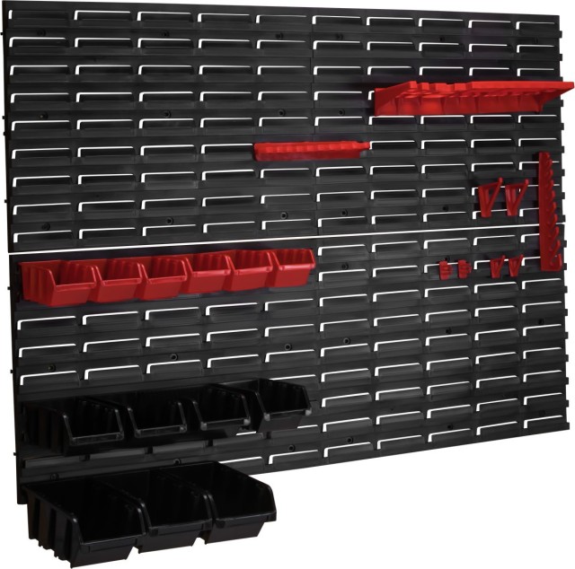 Kraft&Dele Πίνακας Οργάνωσης Εργαλείων Τοίχου Kraft & Dele 115 x 78 cmμε 76 Εξαρτήματα KD-11863