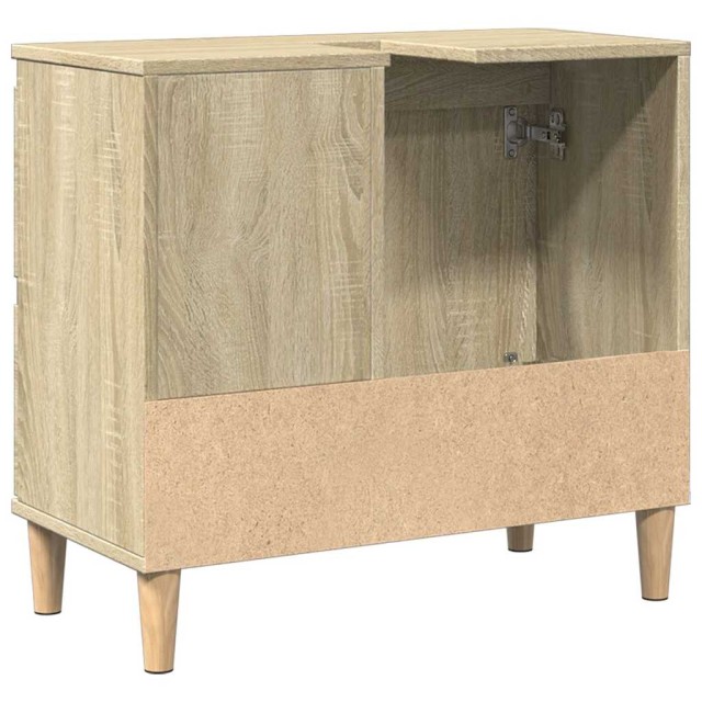 vidaXL Ντουλάπι Μπάνιου Sonoma Oak 65x33x60 εκ 847406