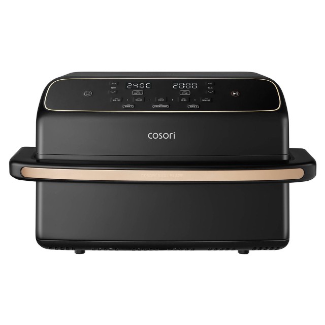 Cosori Φριτέζα Αέρος Air Fryer TwinFry Compact 10lt 2700W με Διπλό Κάδο & Wi-Fi Μαύρη CAF-TF801-CEUR