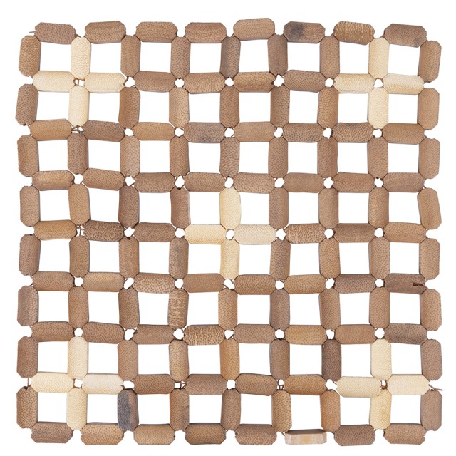 Galileo Τετράγωνο Βάση Μπαμπού 20x20 εκ SChef 5904144