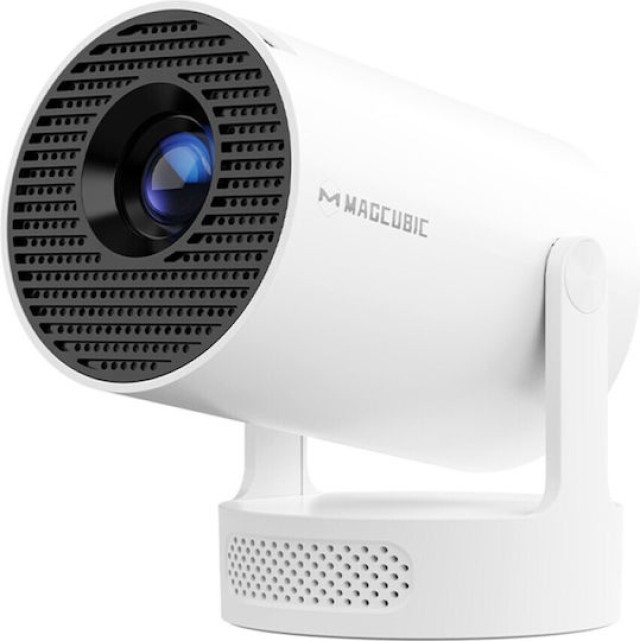MAGCUBIC Mini Projector LCD 720p 200 ANSI Lumens Android 14 Wi‑Fi Bluetooth HY300Pro+
