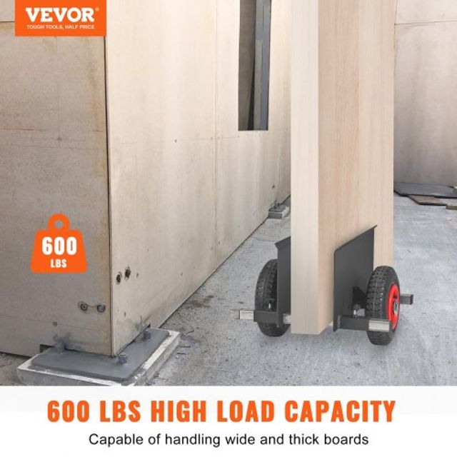 VEVOR Καρότσι Γυψοσανίδας 600 lbs με Πόρτα και Ρόδα 8 Πνευματική BLTCTLS00000ENQ0NV0