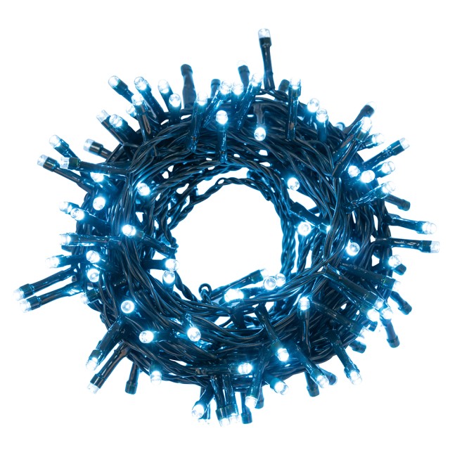 Kooper Σειρά 180 LED ψυχρού λευκού φωτισμού με 8 λειτουργίες φωτός για εξωτερική χρήση 8 μ 36W Santas House 5913564