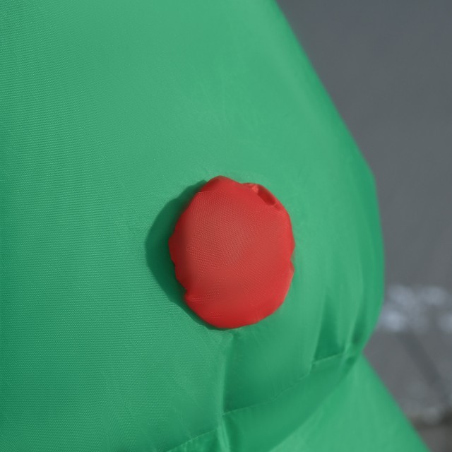 Φουσκωτός Άγιος Βασίλης με Δέντρο 150 cm με Φώτα LED HOMCOM 844-374