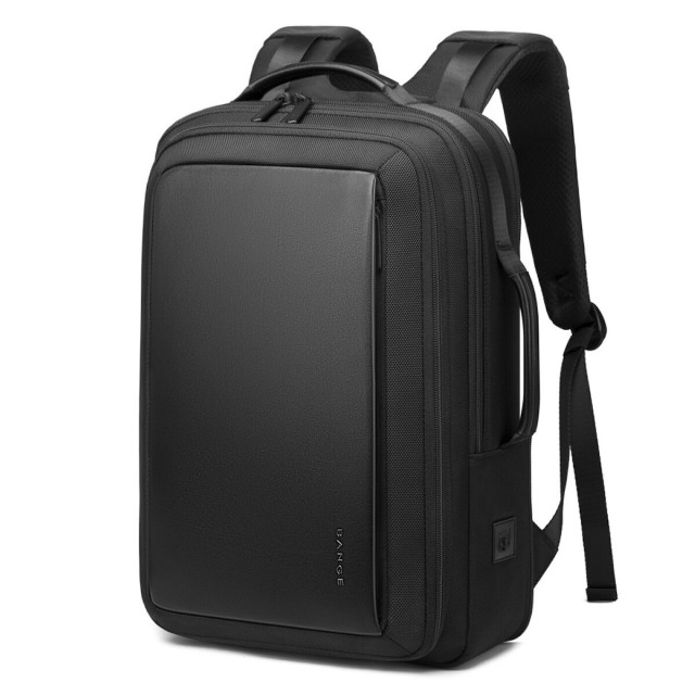 BANGE Αδιάβροχη Τσάντα Πλάτης Laptop 15.6 με Θύρα USB - Μαύρη S56-Black