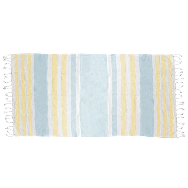 Galileo Πετσέτα θαλάσσης 100% βαμβάκι με κρόσσια 90x180 cm ελαφριά και αναπνεύσιμη Otranto 5902023 Τυχαία Επιλογή Χρωμάτων