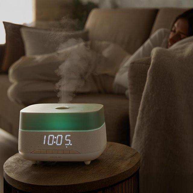 CECOTEC Αρωματικός Διαχυτής PureAroma 1300 Hydra Speaker με Δεξαμενή 300ml, Οθόνη, Ηχείο και Έλεγχο Bluetooth CEC-117514
