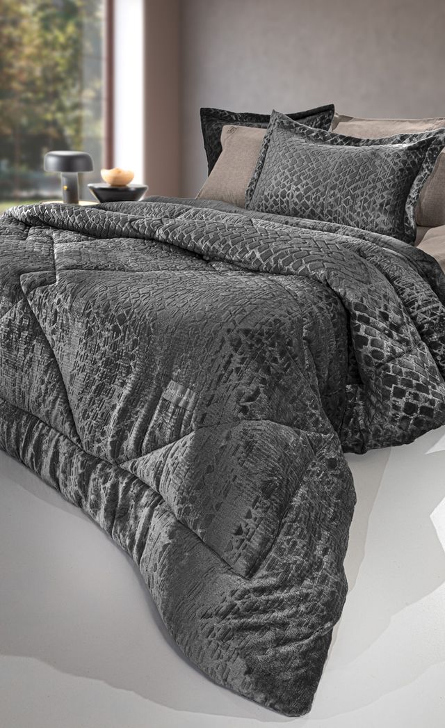 Guy Laroche King Size Πάπλωμα Surreal Anthracite 260X240 cm 1111086226067