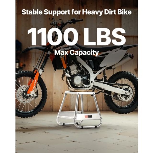VEVOR Βάση Μοτοσυκλέτας 1100 lbs για Ανύψωση Moto MTCZCD1100LBPI521V0