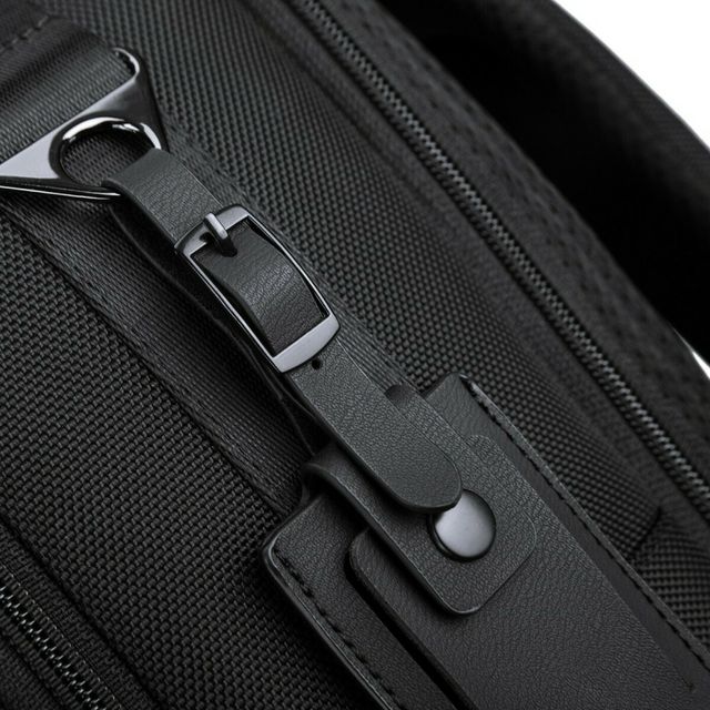 BANGE Αδιάβροχη Τσάντα Πλάτης Laptop 15.6 Μαύρη G66-Black