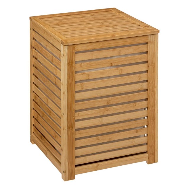 5FIVE Simply smart Καλάθι Απλύτων Bamboo με Αδιάβροχο Εσωτερικό 160823