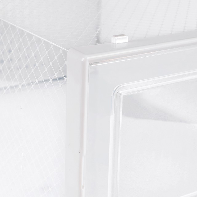 SONGMICS Σετ 8 τμχ  Πλαστικά Κουτιά Αποθήκευσης Παπουτσιών Αναδιπλούμενα, Μέγεθος έως 10.5 UK, Διαφανή - Λευκό, LSP08SWT 