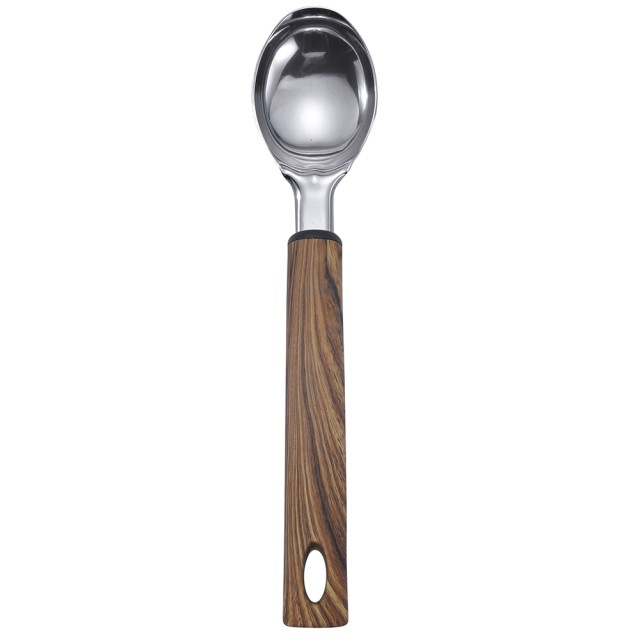 Galileo Δοσομετρητής παγωτού από ανοξείδωτο ατσάλι με λαβή απομίμησης ξύλου από SChef 5907688