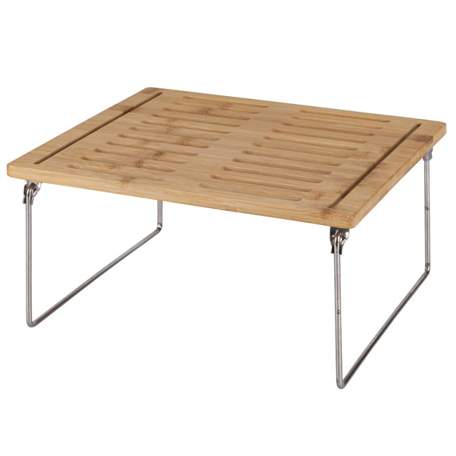 Galileo Ράφι οργανωτής από μπαμπού 32x28x15,5 cm στοιβαζόμενο και αναδιπλούμενο SChef 5918216