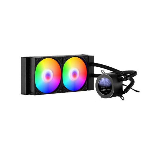 VEVOR Ψύκτρα Υγρού CPU AIO με ARGB Φωτισμό & 120 mm PWN Ανεμιστήρες CPULQFSSLDPB56R3VV9