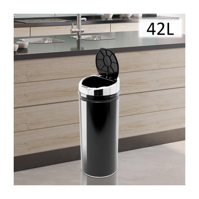 Αυτόματος Κάδος Απορριμμάτων 42 Lt με Υπέρυθρο Αισθητήρα και Αυτόματο Καπάκι HOMCOM 03-0045