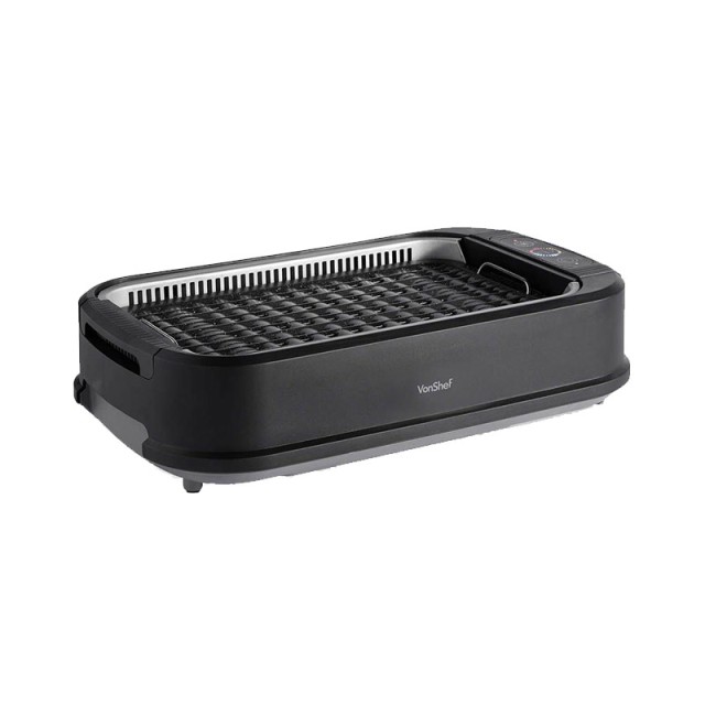 Άκαπνη Ηλεκτρική Ψησταριά Smokeless Grill 1500 W VonShef 2000053