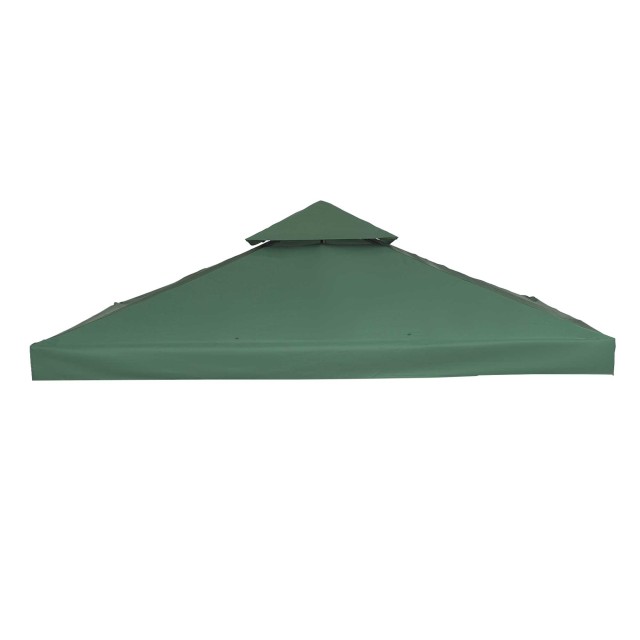 Outsunny Αντικατάσταση Στέγης για Double Roof Garden Gazebo 3x3m 01-0083