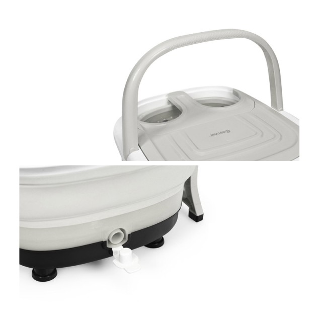 Αναδιπλούμενη Ηλεκτρική Συσκευή Υδρομασάζ Ποδιών με Τηλεχειριστήριο 500 W Χρώματος Γκρι Costway EP24782DE-GR