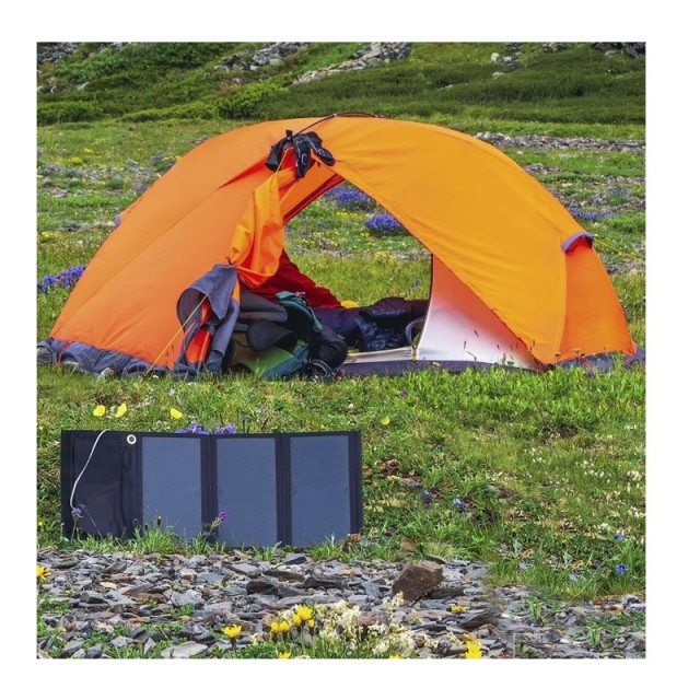 Αναδιπλούμενο Ηλιακό Πάνελ Φόρτισης με 2 Θύρες USB-A 21 W Technaxx TX-207