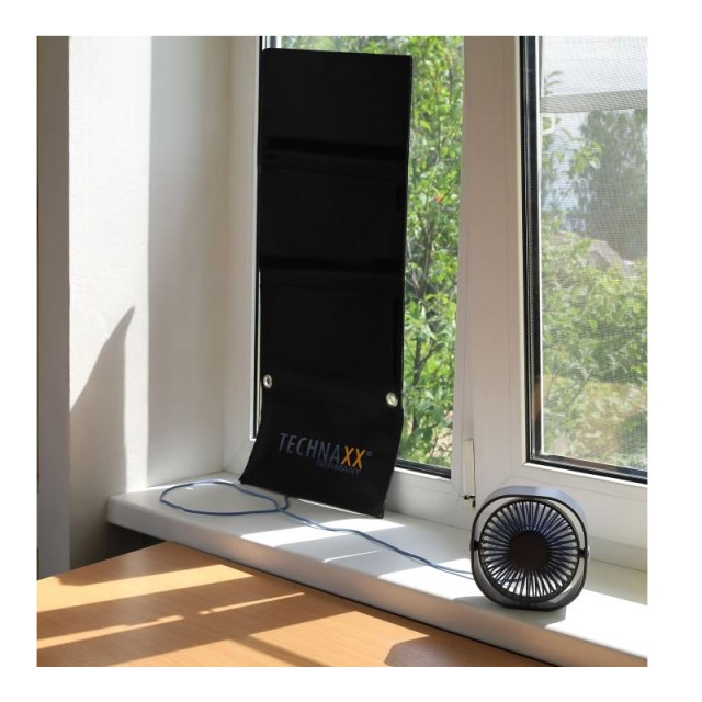 Αναδιπλούμενο Ηλιακό Πάνελ Φόρτισης με 2 Θύρες USB-A 21 W Technaxx TX-207