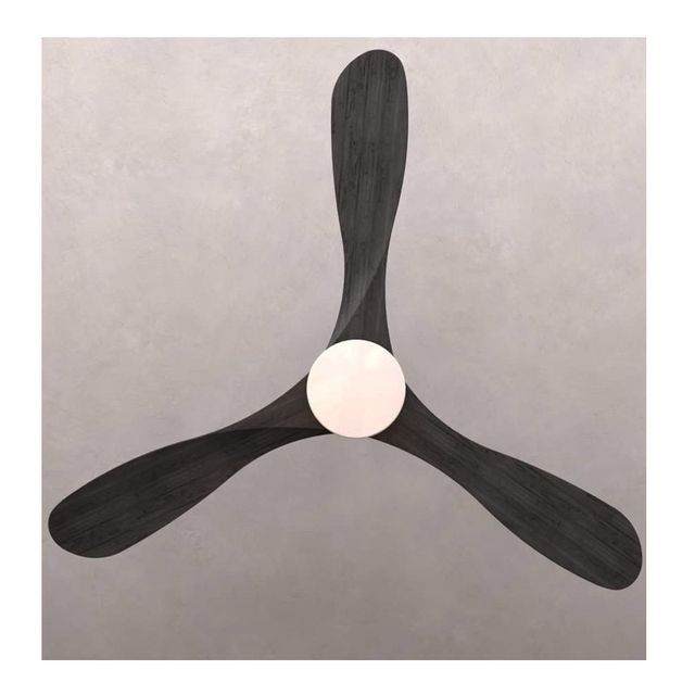 Ανεμιστήρας Οροφής με Φως Μαύρο 122 cm Energy Silence Aero 5290 Stone Pro CEC-05982