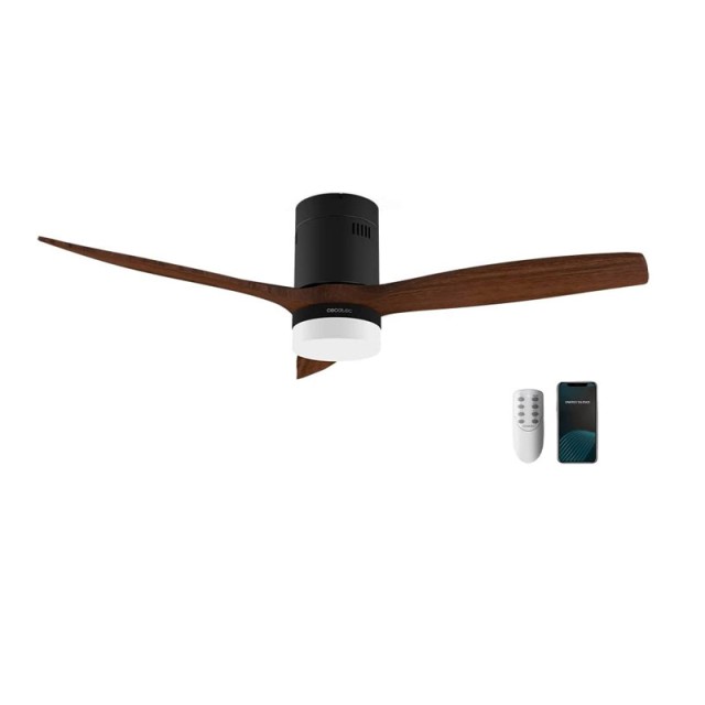 Ανεμιστήρας Οροφής με Wi-Fi και Φως Cecotec Energy Silence Aero 5600 Black Aqua Connected CEC-08239