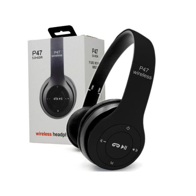 Ασύρματα Ακουστικά Bluetooth P47 SPM P47-Black