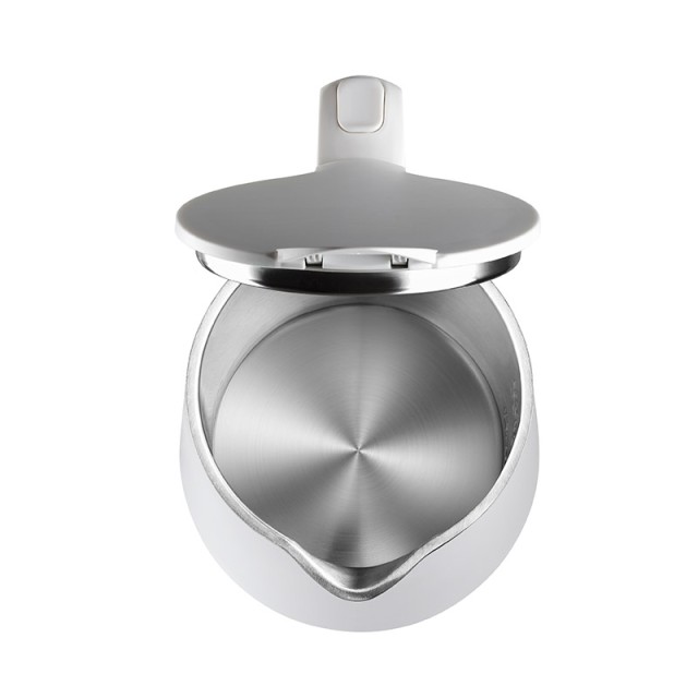 Ασύρματος Ηλεκτρικός Ανοξείδωτος Βραστήρας με LED Οθόνη 1.7 Lt Χρώματος Λευκό Adler AD-1345 AD-1345-White