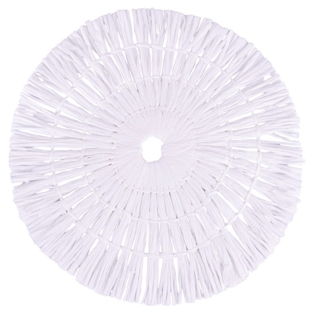 Villa DEste  Σετ 6 τμχ Στρογγυλό πλεκτό σουπλά 38 εκ από χαρτί Cristallo di luna 5921743