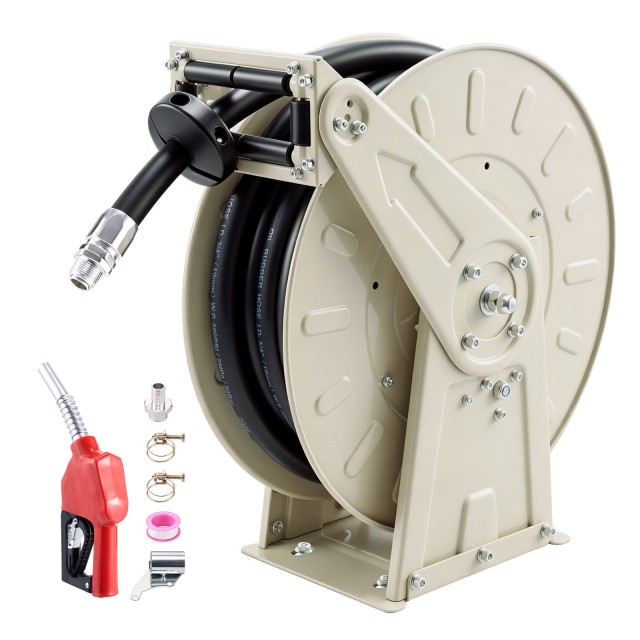 VEVOR Καρούλι σωλήνα καυσίμου 19,05 x 9900 mm με αυτόματη επαναφορά, 300 PSI CYRGJPDDK33FWCPLG001V0