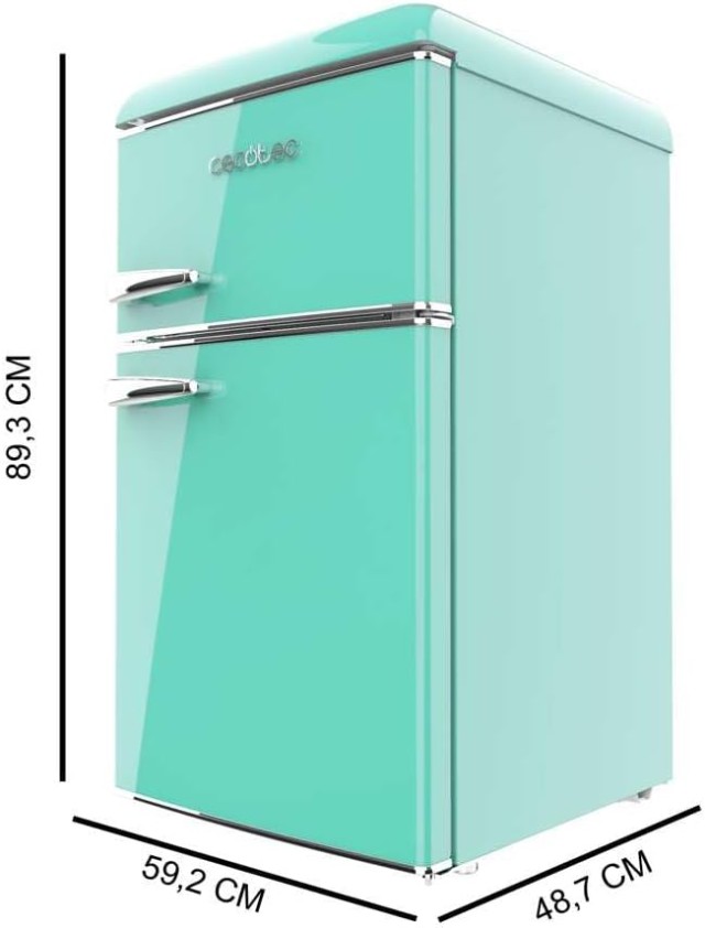 Ηλεκτρικό Mini Ψυγείο 86L Bolero CoolMarket 2D Origin Χρώματος Πράσινο CECOTEC CEC-01899