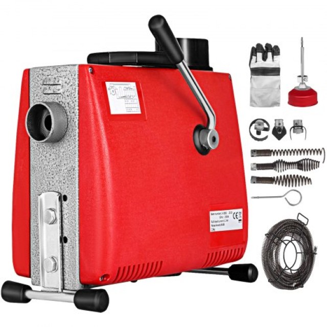 Σετ Αποφρακτικού VEVOR 250W για Νιπτήρα, Μπανιέρα, Τουαλέτα GDSTJ250WGQ100AA1V2