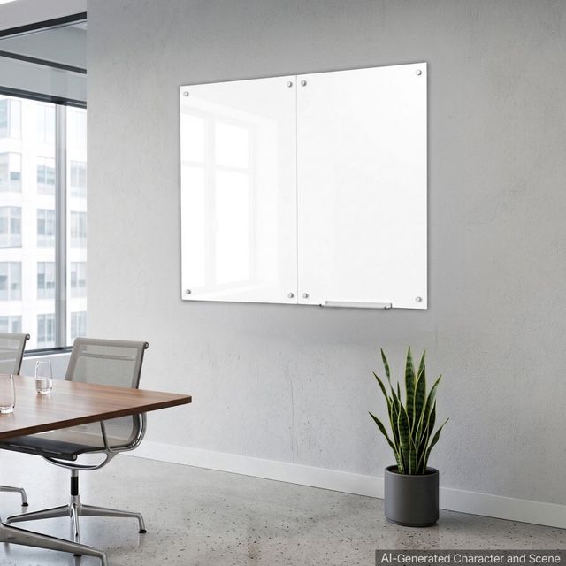 VEVOR Σετ 2 Γυάλινοι Μαγνητικοί Πίνακες 900 x 600 mm με Μαρκαδόρους, Μαγνήτες και Σβήστρα 2PCZKGCBLBGQ2R0BB001V0