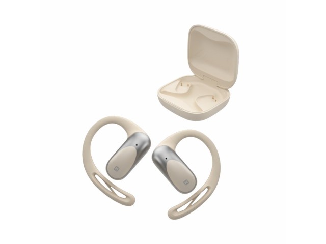 SWISSTEN Ακουστικά Bluetooth για Τρέξιμο Open Ear, Μπεζ 8595217494398
