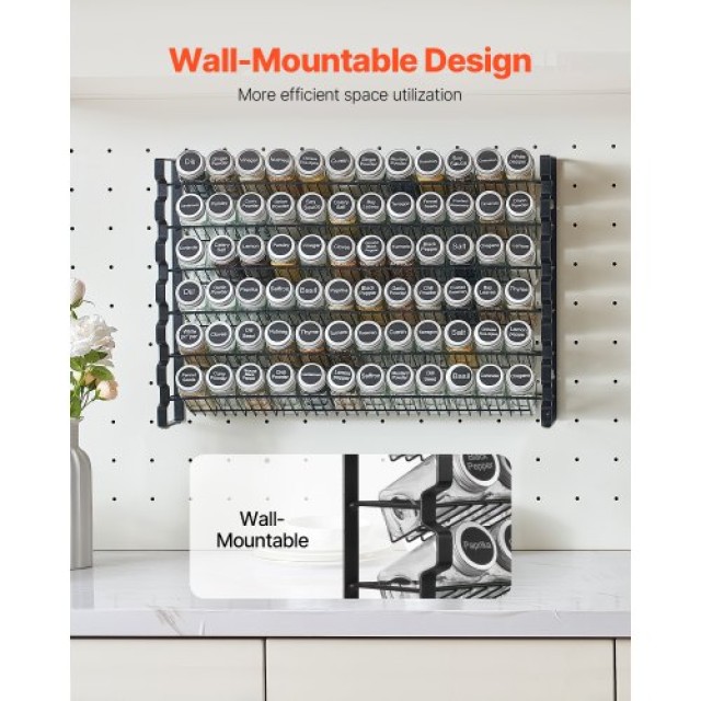 VEVOR Οργανωτής Μπαχαρικών για Ντουλάπι Κουζίνας 23x16 ιντσών TMSDLJTZCF724KH9GV0