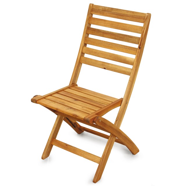 Galileo Σετ 2 τμχ Πτυσσόμενη Καρέκλα από Ξύλο Ακακίας Bali Est 2179173