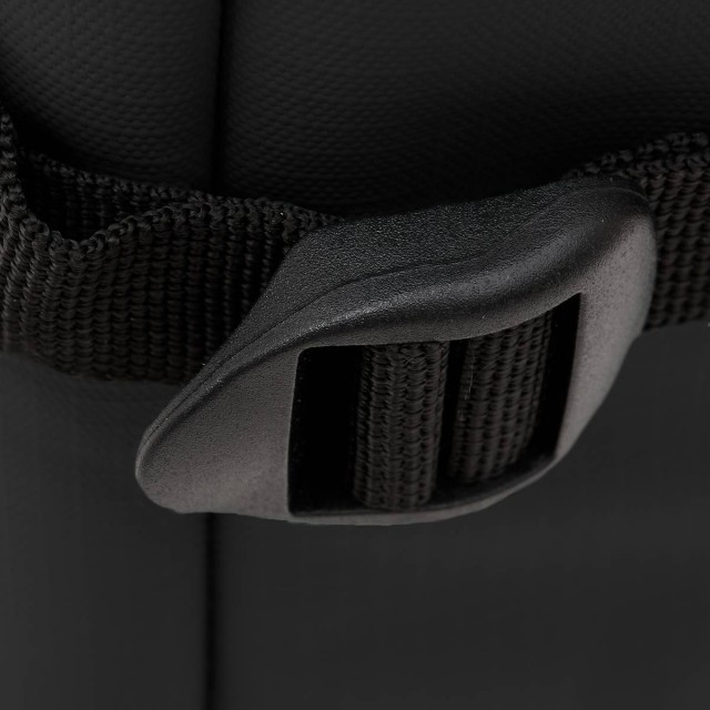 5Five Simply Smart Σετ 3τμχ  Βαλίτσες Μαύρες με Μαλακές Θήκες 213502