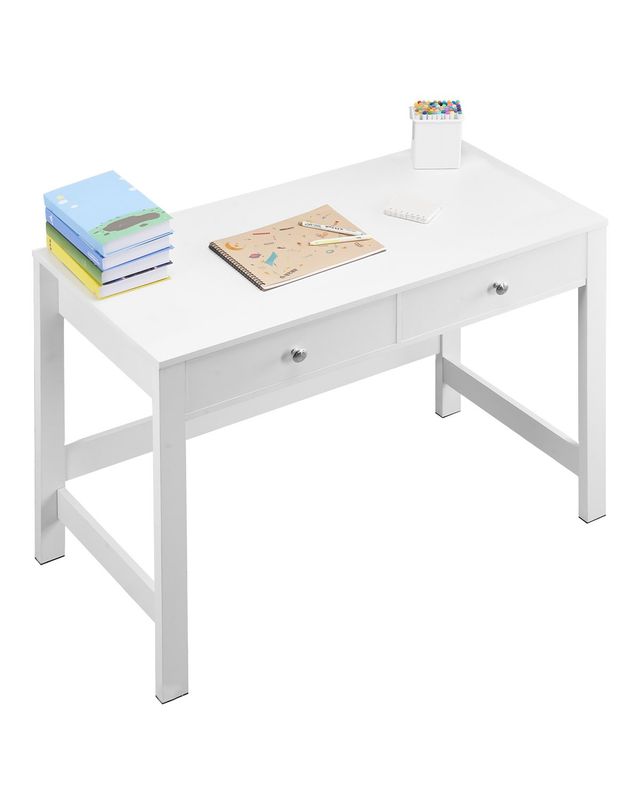 VEVOR Παιδικό Γραφείο με Συρτάρια, MDF, Λευκό ETBMSZZFXXCW89SQZ001V0
