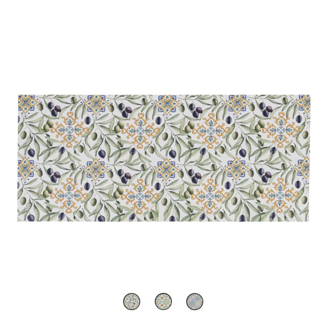 Galileo Αντιολισθητικό χαλί κουζίνας Posillipo, αδιάβροχο 60x150 cm από βινύλιο 5919391 Τυχαία Επιλογή Χρωμάτων