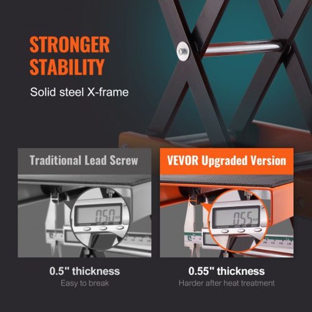 VEVOR Ανυψωτικό Μοτοσυκλέτας 1100 lbs για ATV & Ποδήλατα MTCSJJCSB1100QMRIV0