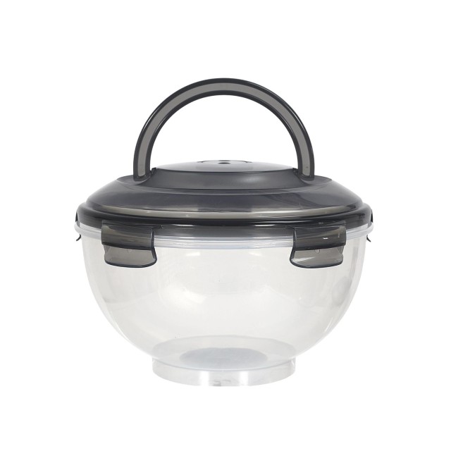 Σετ Δοχεία Φαγητού 3 Τεμάχια 24 x 16.5 x 24 cm - Μαύρο KA0502 Cook Concept