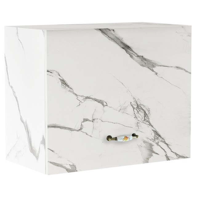 Shally Dogan Επιτοίχιο Ντουλάπι Κουζίνας Shally Dogan 60 x 32 x 49 εκ, Λευκό Εφέ Μαρμάρου 02842556