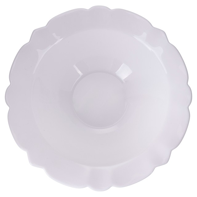 Villa DEste Σετ 6τμχ  Στρογγυλό μπολ 175 εκ από αδιαφανές γυαλί με κυματοειδές χείλος 5921429