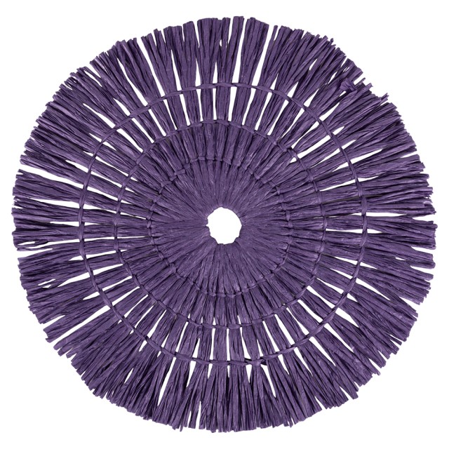 Villa DEste  Σετ 6 τμχ Στρογγυλό πλεκτό σουπλά 38 cm από χαρτί Drama Queen 5921752