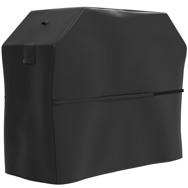 Outsunny Κάλυμμα BBQ Αδιάβροχο 147x61x122 εκ. Μαύρο 84G-845V00BK