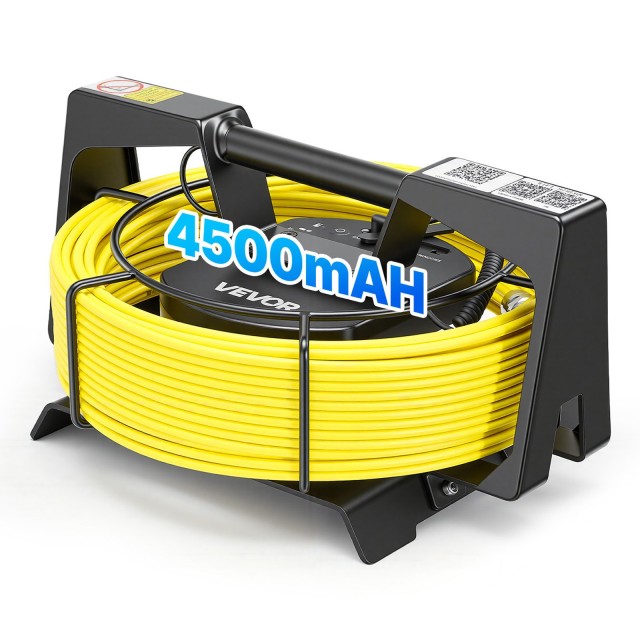 VEVOR Αναβαθμισμένη Κάμερα Αποχέτευσης WiFi 30m με 12 LED IP68 WPSGDKSYBDPD5DCOR001V9