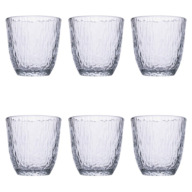 Villa DEste  Σετ 6 ποτήρια νερού 300 ml από γυαλί Jungle 5919642