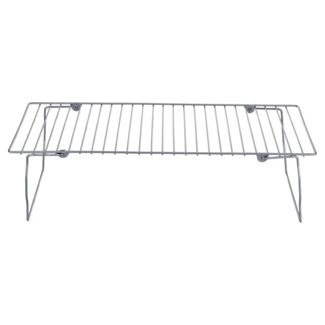 Galileo Διαχωριστικό για ράφι σε σίδερο 45x20 cm πτυσσόμενη δομή ασημί 5914749