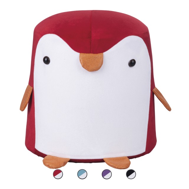 Galileo Σκαμπό πιγκουίνος 28x31 cm εφέ βελούδου Sibilla 5918115 Τυχαία Επιλογή Χρωμάτων